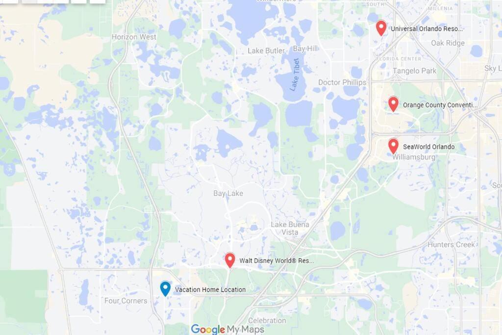 The Marvel Mansion 5Br Pool Home Near Disney World Orlando Exterior photo