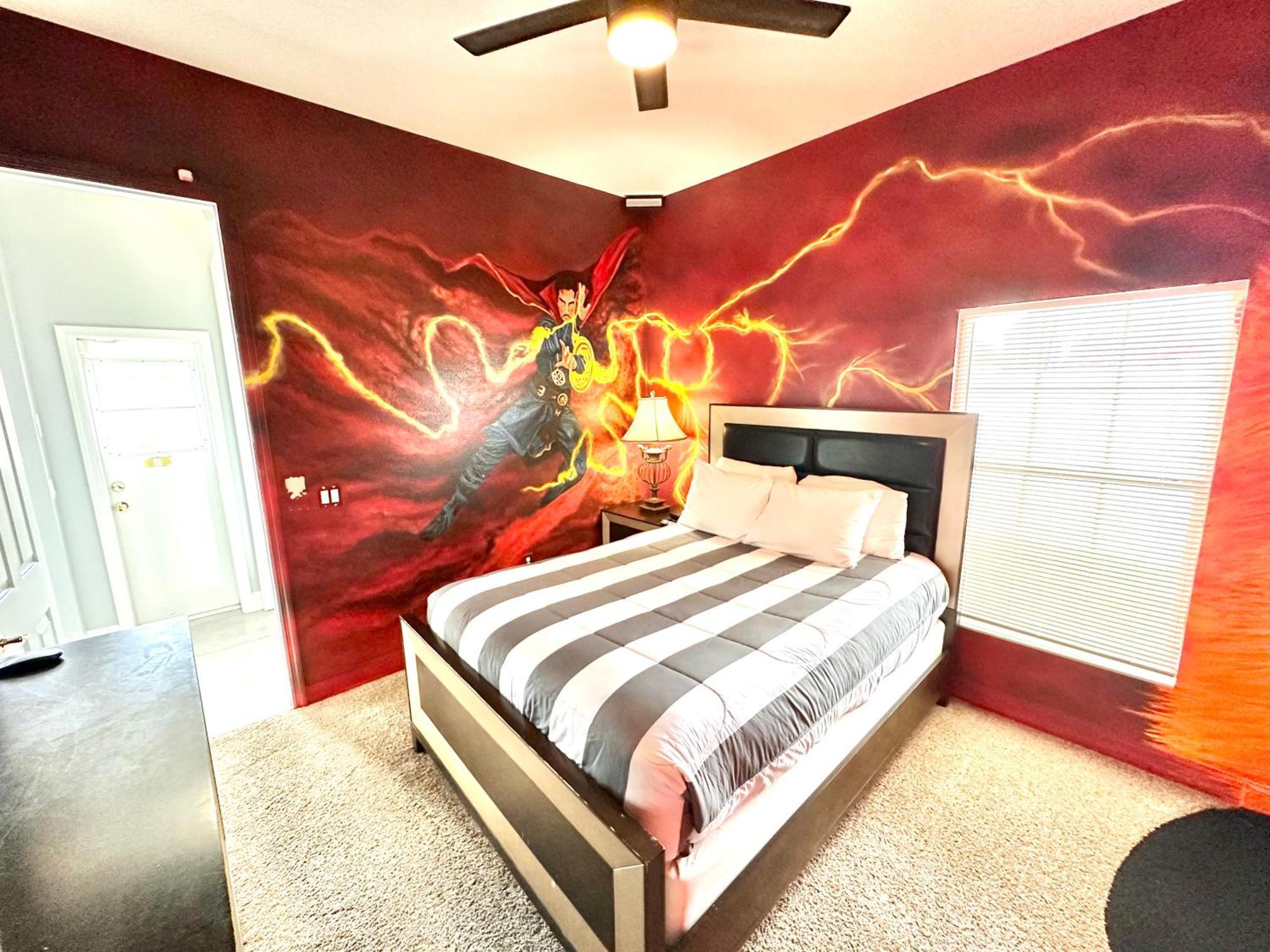 The Marvel Mansion 5Br Pool Home Near Disney World Orlando Room photo